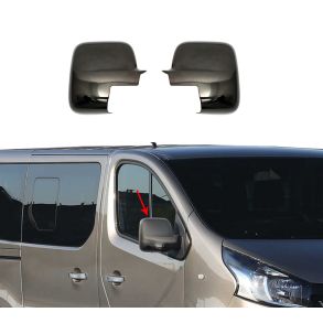 Spejlkappe 2 stk - Fiat Talenta rg. 2016-> - Mrk Krom ABS Plastik