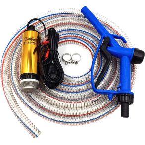 Dykpumpe Kit 12V - Til diesel, olie, fyringsolie & vand - 12V / 85W / 25 Liter/min 