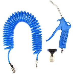 Trykluft Blsepistol Kit 3-Dele - Tilbehrs st til kompressor - 5 Meter Slange