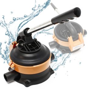 Hndbetjent Vandpumpe - Lnsepumpe Med Rustfrit Stlhndtag - Maks. 70 l/min 