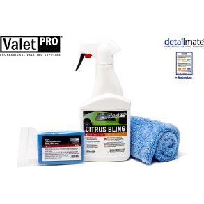 Clay Bar Kit - ValetPro 3-Dele - Flyverust fjerner