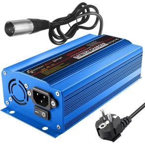 Oplader Til El-Scooter Universal - 24V 5A - Stik Med 3-Ben