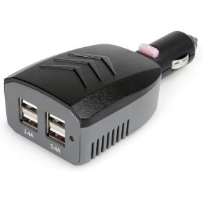 Ladestation Justerbar 4x USB 12V-24V - Twister 2 - Maks. 6800 mA 