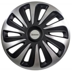 Hjulkapsler 4 Stk. - MICHELIN NVS 3D BLACK EDITION - Str. 17