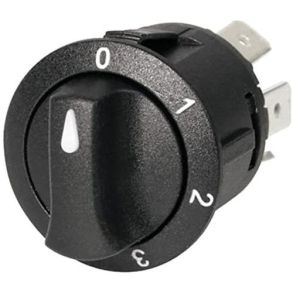Drejekontakt universal - 12V-24V - 4 funktioner