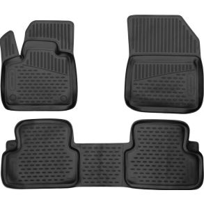 Gummimtte st med kant - Citroen DS7 CROSSBACK 2018->