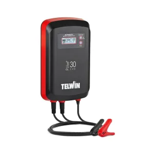 Batterilader 27/15Ah - Telwin Pulse 30 EVO - Ideel til 12V og 24V batterier
