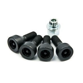 Lsebolte BMW - Sort 4 Stk. M 12x1,5