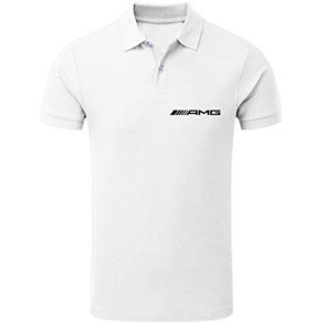 AMG Race Polo - Mercedes AMG Hvid - Small
