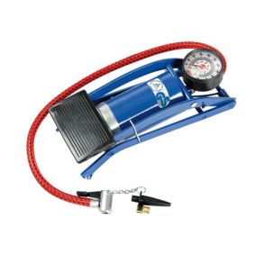 Fodpumpe M/ Manometer - Nem og kompakt - GS-TV Godkendt