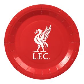 Papir tallerken - Liverpool FC - 23 cm (6 stk)