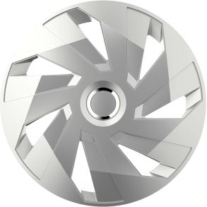 Hjulkapsler 4 stk - RC Silver - Str. 16''