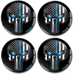 Centerlogo 60 mm - Selvklbende - 4 stk