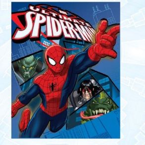 Fleece plaid - Spiderman Disney - 120 x 150 cm.