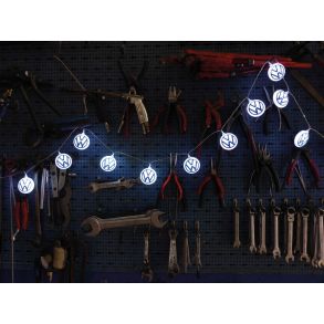 Lyskde Bl & hvid - VW Collection - Lngde 3 meter