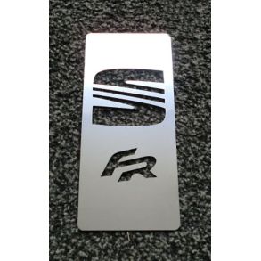 Fodsttte / Hvileplade - Seat FR - Aluminium Ml 180x80 mm