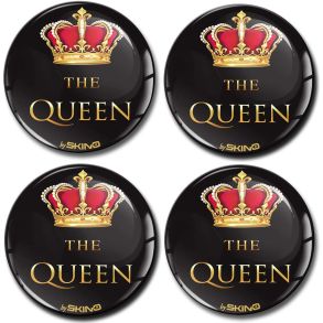 Centerlogo 60 mm - Selvklbende - 4 stk