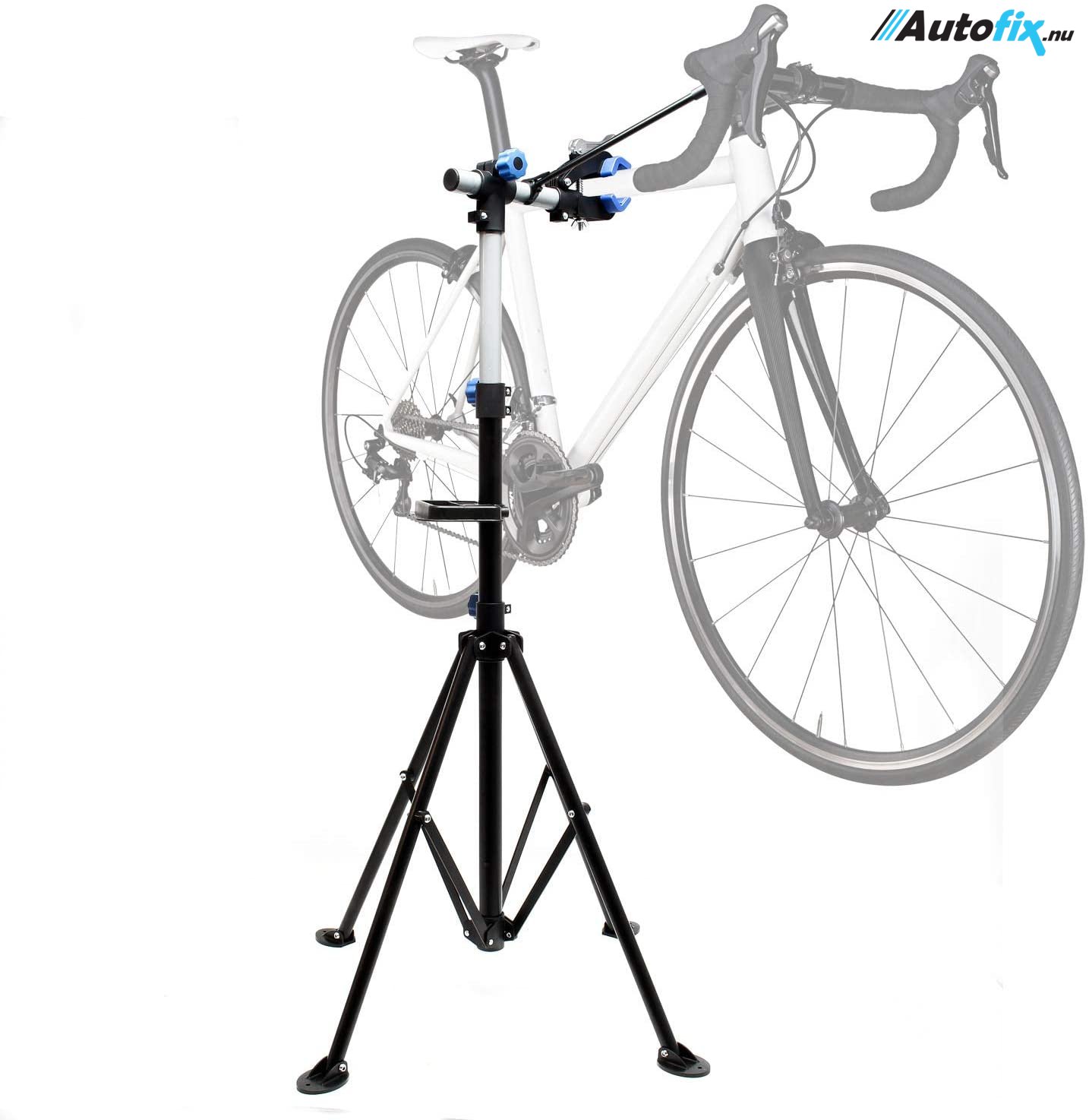 præst mave Udsøgt Cykelstand / Arbejdsstand til EL-cykler - Justerbar 360° - Lodret justering  108-187 cm - Cykelstand - Autofix.nu