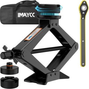 Saksedonkraft 3000 kg. med skraldengle - Kraftig & robust - Lftehjde 110-430 mm.