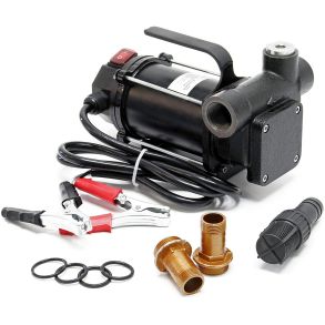 Diesel- & Oliepumpe Selvansugende - 12V / 550W / 80L /min.