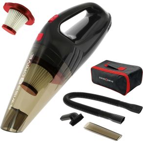 Hndstvsuger 12V / 120W - Swiss Drive Wet & Dry - Ledningslngde 4,5 meter (ink. tilbehr)