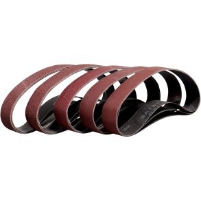 Slibeb�ndss�t til b�ndsliber 15 dele - 60/80/120/240/400 - Str. 30x533 mm