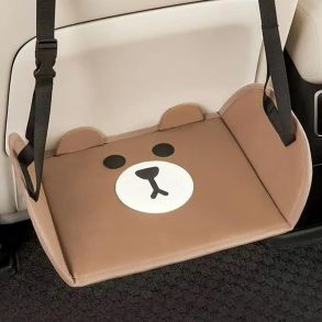 Fodsttte foldbar til brn - PU-lder - 1 stk.