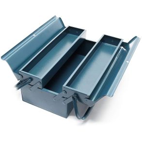 Vrktjsskasse med 3 rum - Stl - 420x200x160 mm