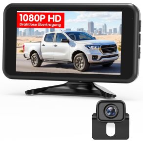 Bakkamera kit tr�dl�s med 5&Prime; HD sk�rm 12V - Autovox W12 - 1080P HD & nightvision