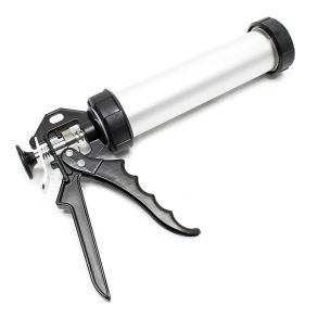 Fugepistol i Aluminiumrr - Patronpistol Med Plast Tud - Lngde 340 mm 