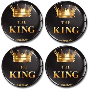 Centerlogo 60 mm - Selvklbende - 4 stk