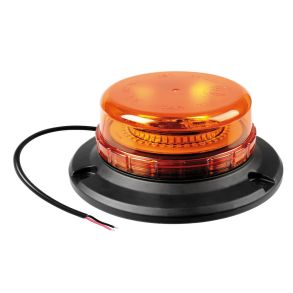 LED Mini Rotorblink 12-24V - 45 LED prer / Skruemontering - Gul Linse RL-6