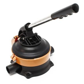 H�ndbetjent Vandpumpe - L�nsepumpe Med Rustfrit St�lh�ndtag - Maks. 70 l/min 