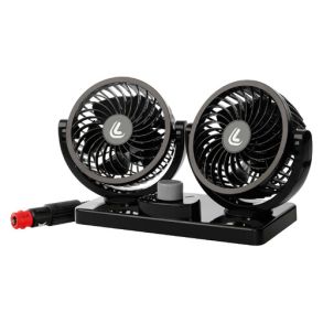 Ventilator 24V - Twin-air 2-Hastigheder - Drejelig blser