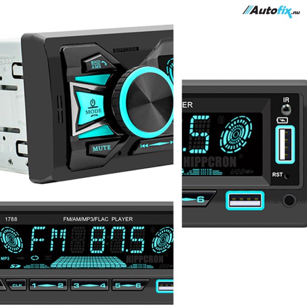 Autoradio AR270 USB SD Puissance 80W - NewOne NEWONE - Autoradio