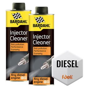 Bardahl Servicerens til dieselbiler inkl. Fueli fejltankningsalarm - 2x servicerens & 1x Fueli alarm