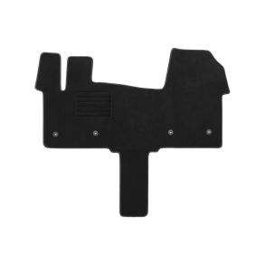 Bilm�tter velour sort - VW Multivan T7 �rg. 2022-> (til modellen med lang skinne)