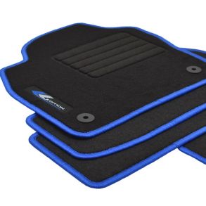 Bilm�tter velour - VW Taigo (CS1) �rg. 2021-> - Bl� med logo