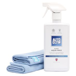 Voksbehandling nem - Autoglym - Autoglym Rapid Aqua Wax Kit - Med klude & 500 ml. Aqua Wax