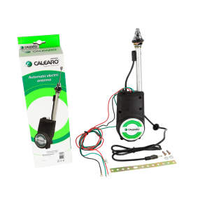 Motorantenne 12V - Calearo Med Forkromet Antennestav - Universal