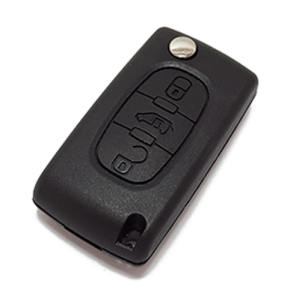 Nglehus Fold-Ud - Citren 3 Knaps Fjernbetjeningshus (Varevogn symbol) - M. batteriholder