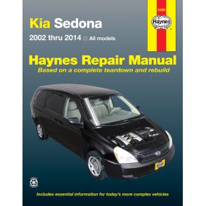 Reparationsbog Haynes - Kia Sedona (02-14)