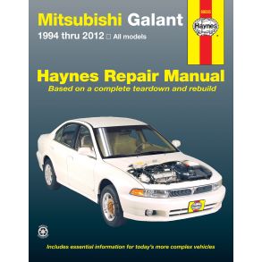 Reparationsbog Haynes - Mitsubishi Galant (1994-2012)