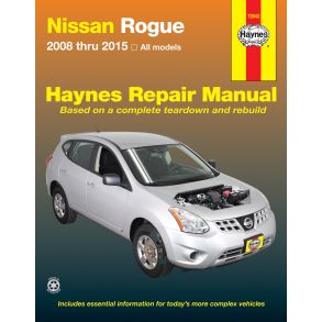 Reparationsbog Haynes - Nissan Rogue (2008-2015)