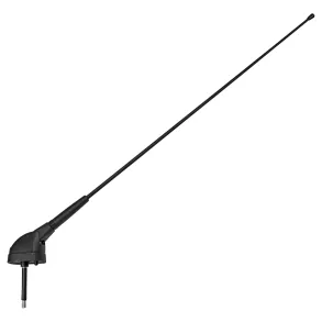 Tagantenne AM / FM Universal - Til Autocampere / Lastbiler / Busser - 40 cm Sort Pisk