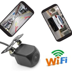 Bakkamera WiFi Til iPhone & Android - Trdls Kamera Med 175 Vinkel  - Rkkevidde op til 10 meter