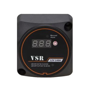 Skillerel Elektronisk Med Digital Display C9E1 - VSR Splitrel 12V 140 Amp