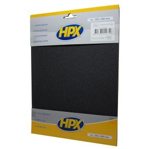 Slibepapir / Sandpapir 4 stk - 1XP80 / 2XP120 / 1XP180