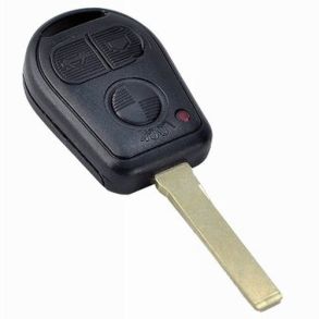 Key housing - BMW - 3 buttons with fixed blade