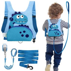 B�rne g�sele - 4 funktioner - Dinosaur Bl�